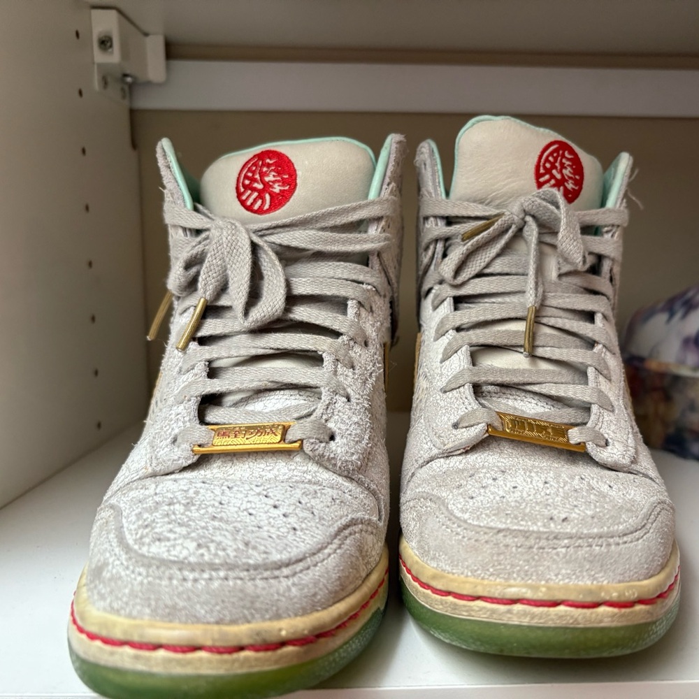 Nike sky hi dunk year of the horse size 6.5 wedge sneaker